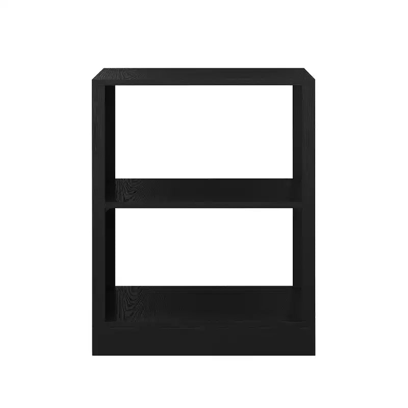 Libreria modulare a 2 ripiani per ufficio, legno composito, portata 34 kg, facile montaggio