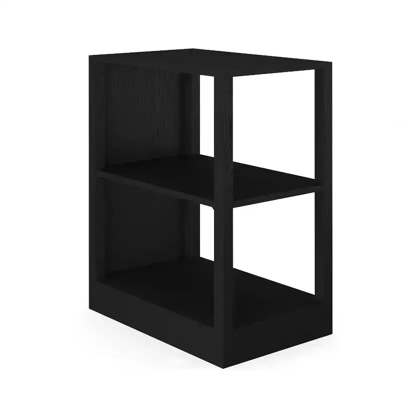 Libreria modulare a 2 ripiani per ufficio, legno composito, portata 34 kg, facile montaggio