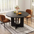 Famapy Black Foldable Dining Table Extendable Table : Modern Aesthetic and Flexible Size Options