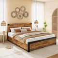 4 drawer bed, full size drawer storage bed with headboard, no noise